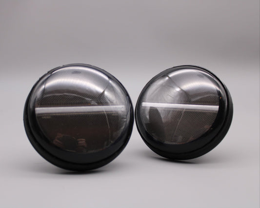 Custom-Classic Silver Headlight & Side Marker Bundle