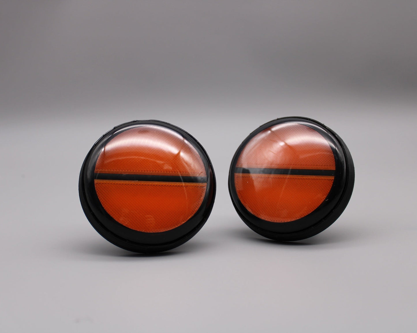 Custom-Modern Black Headlight & Side Marker Bundle