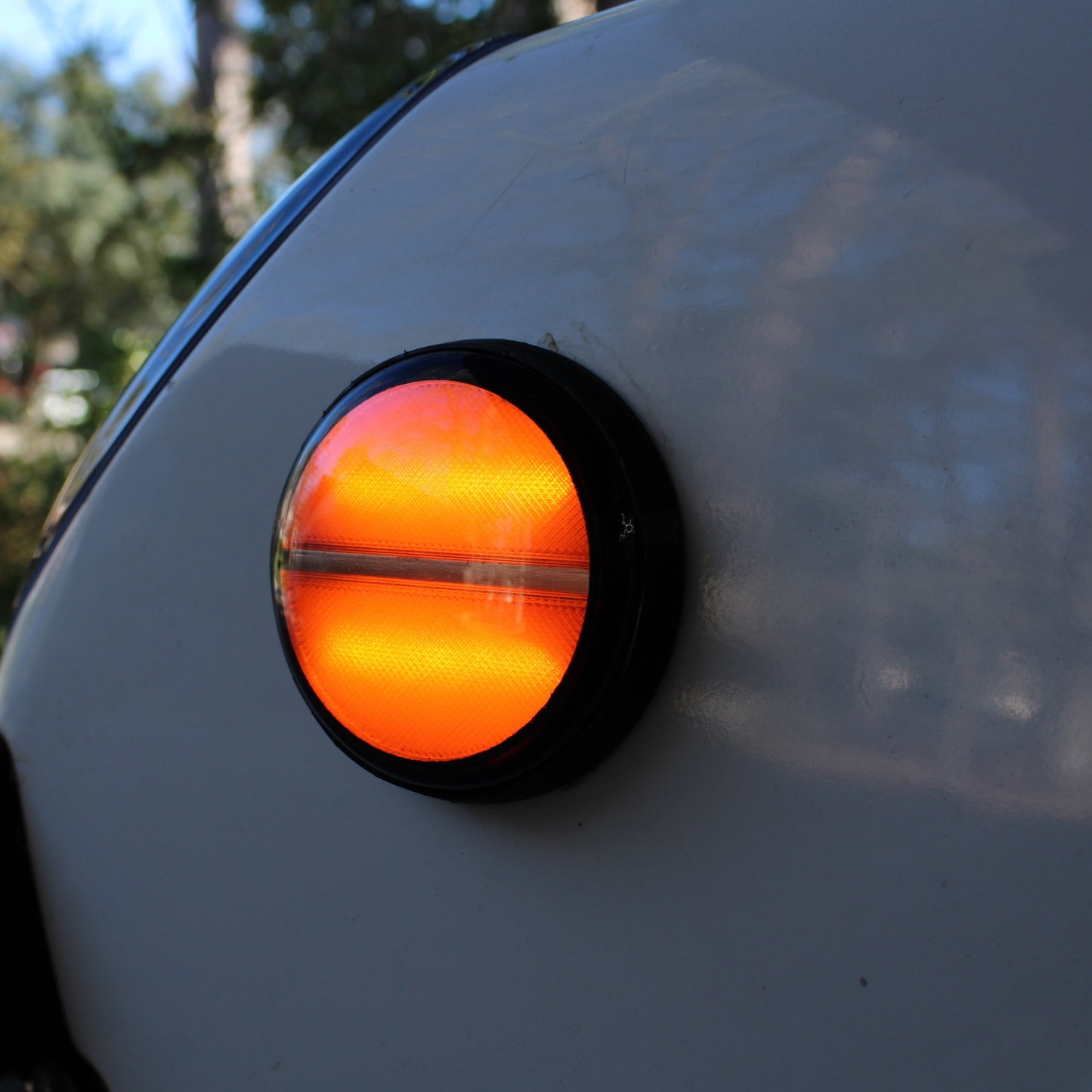 Custom-Modern Front Side Markers for Porsche 914