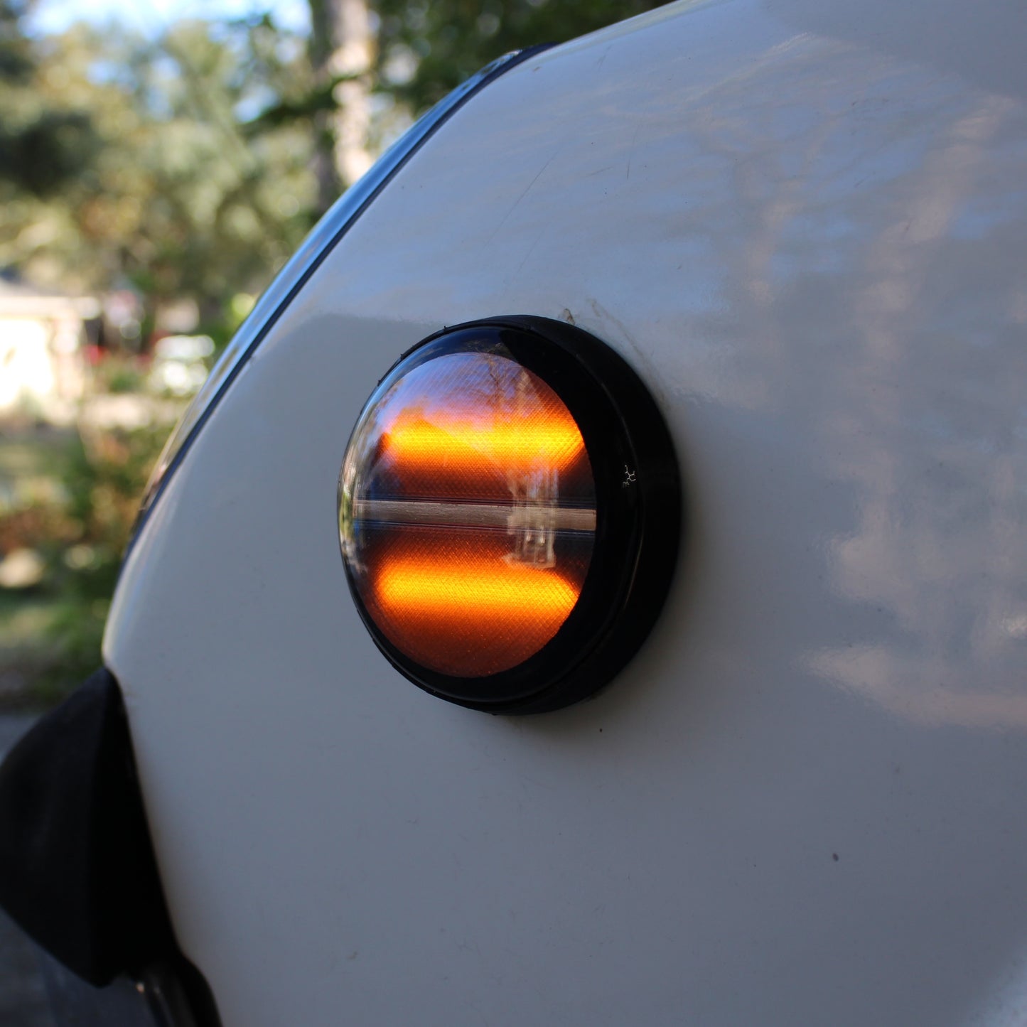 Custom-Modern Front Side Markers for Porsche 914