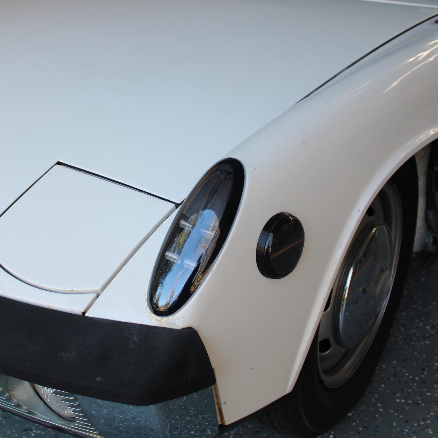 Custom-Modern Front Side Markers for Porsche 914