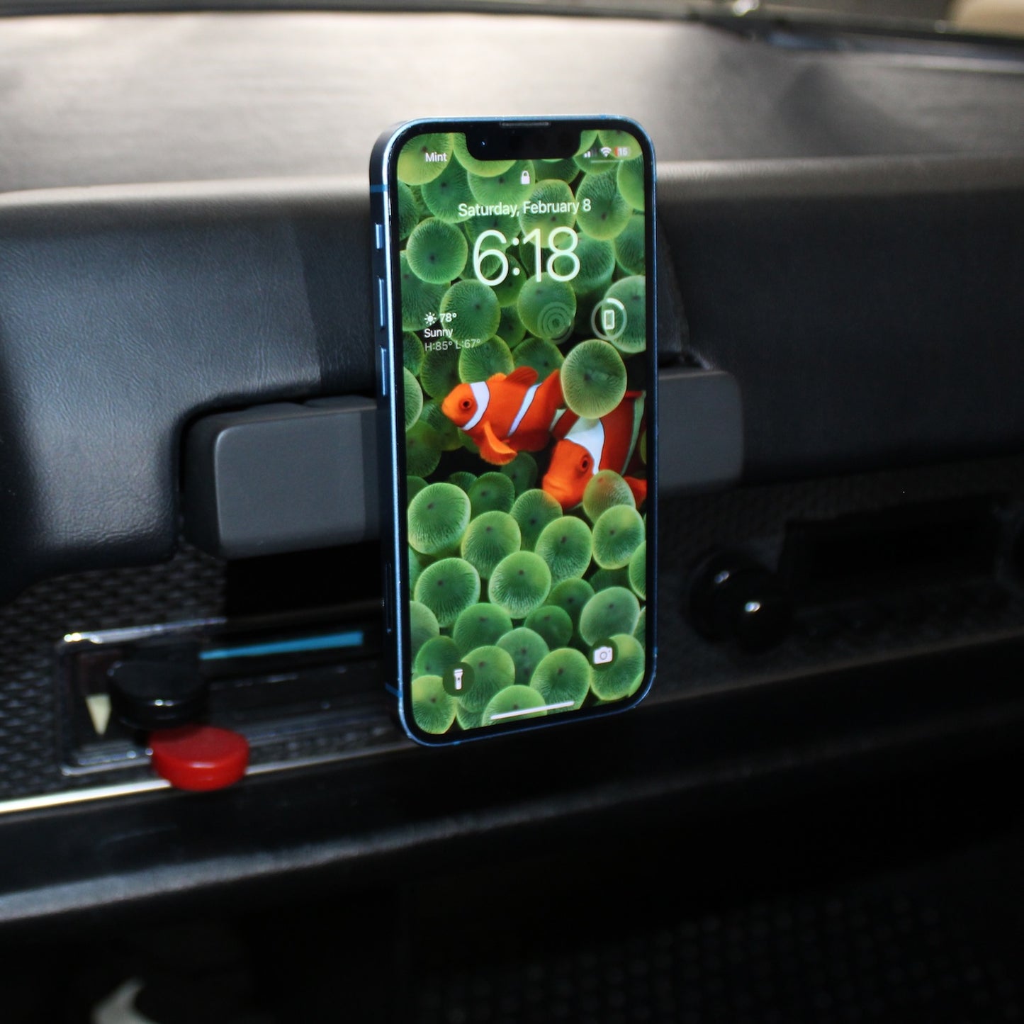 Phone & Tablet Magnetic Mount Ashtray Conversion for Porsche 914