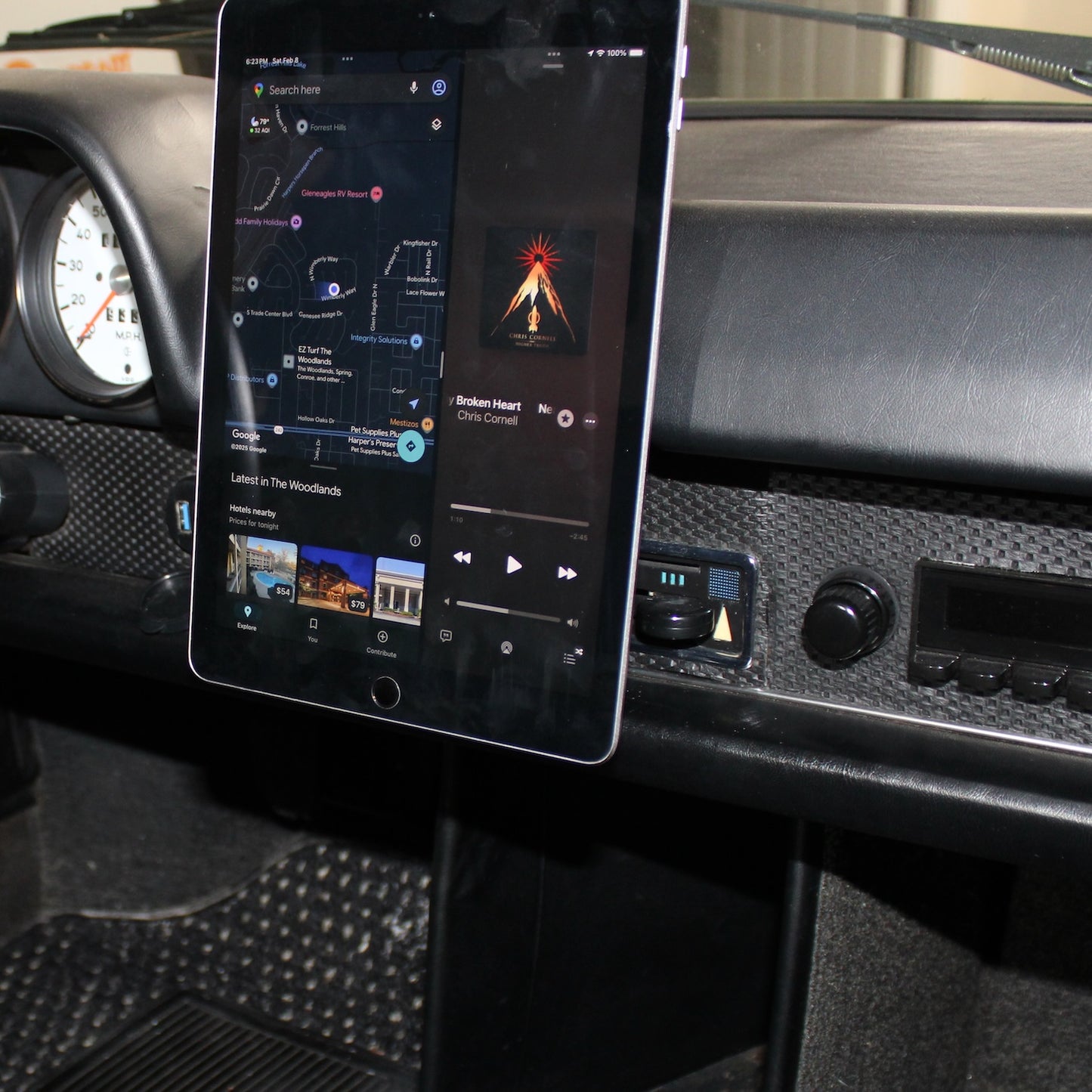 Phone & Tablet Magnetic Mount Ashtray Conversion for Porsche 914