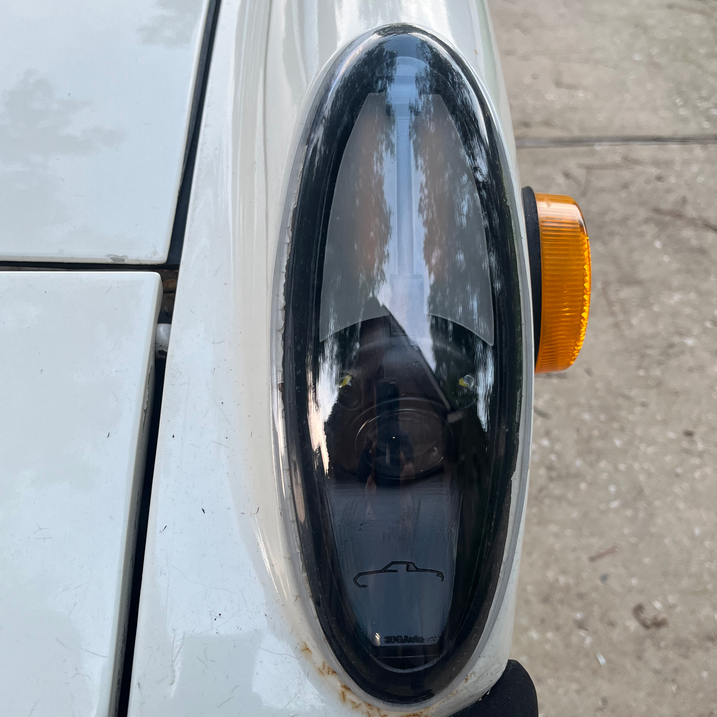 Custom-Modern Signal/Headlight Combo for Porsche 914