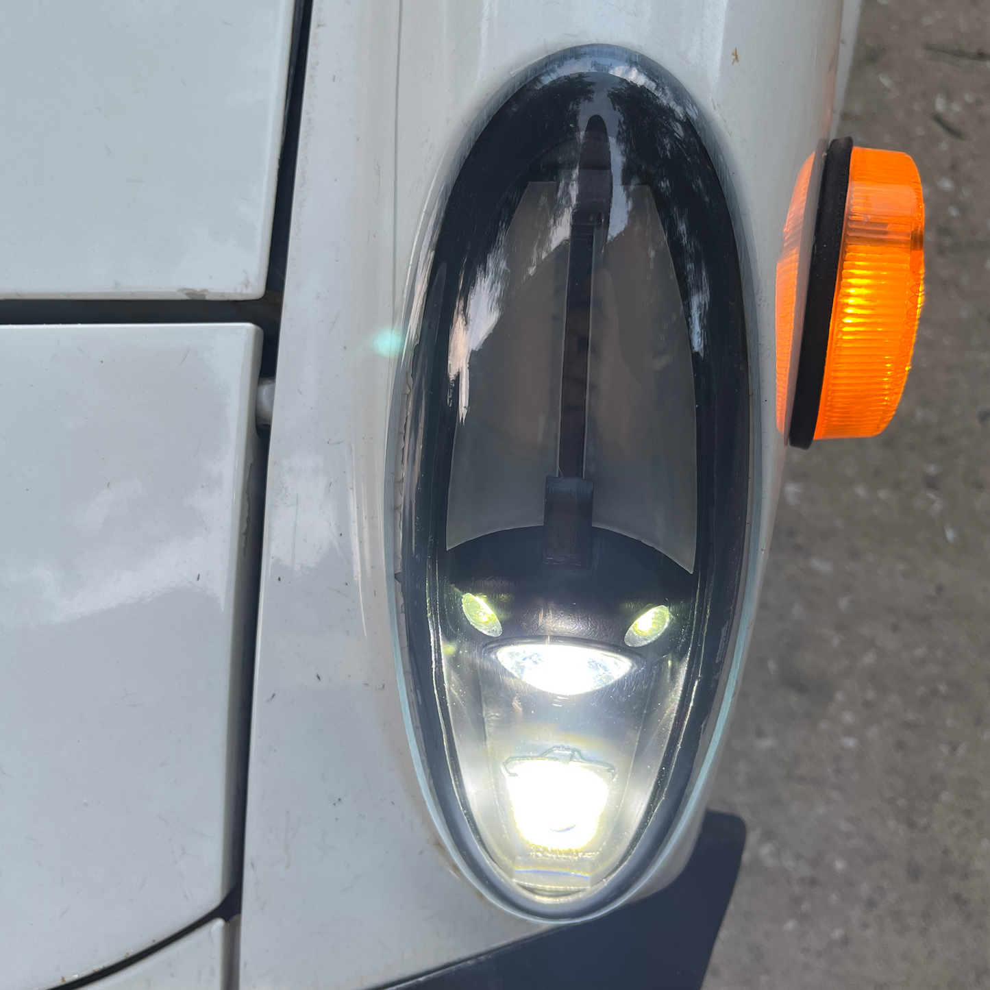 Custom-Modern Signal/Headlight Combo for Porsche 914