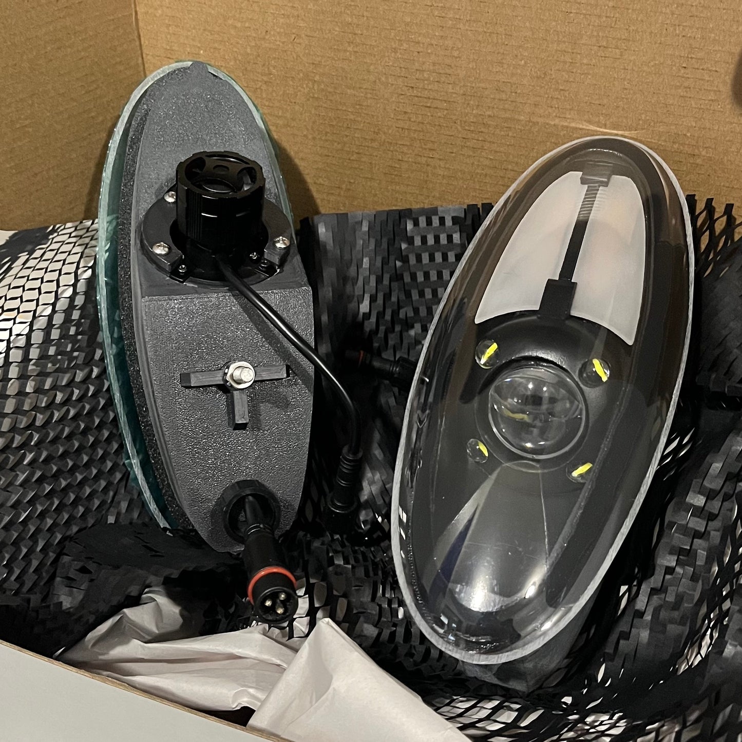 Custom-Modern Signal/Headlight Combo for Porsche 914