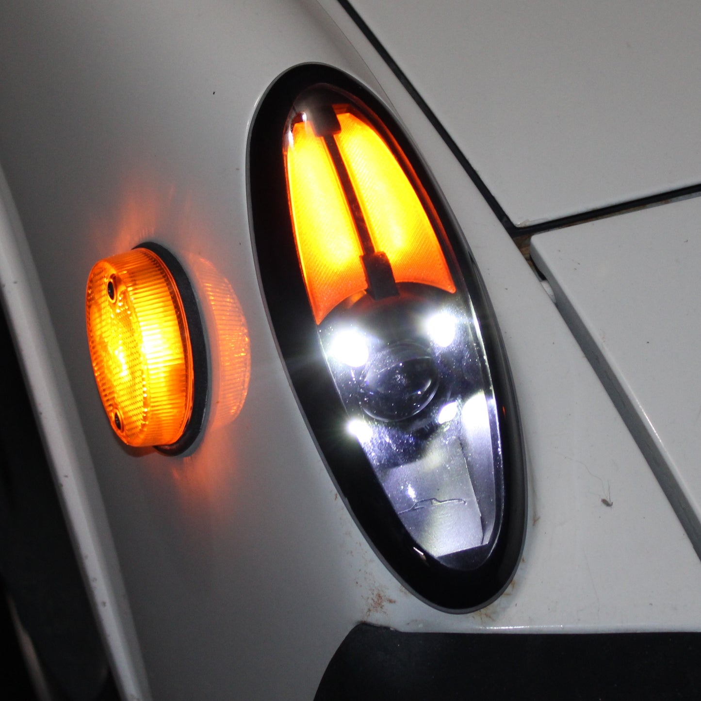 Custom-Modern Signal/Headlight Combo for Porsche 914